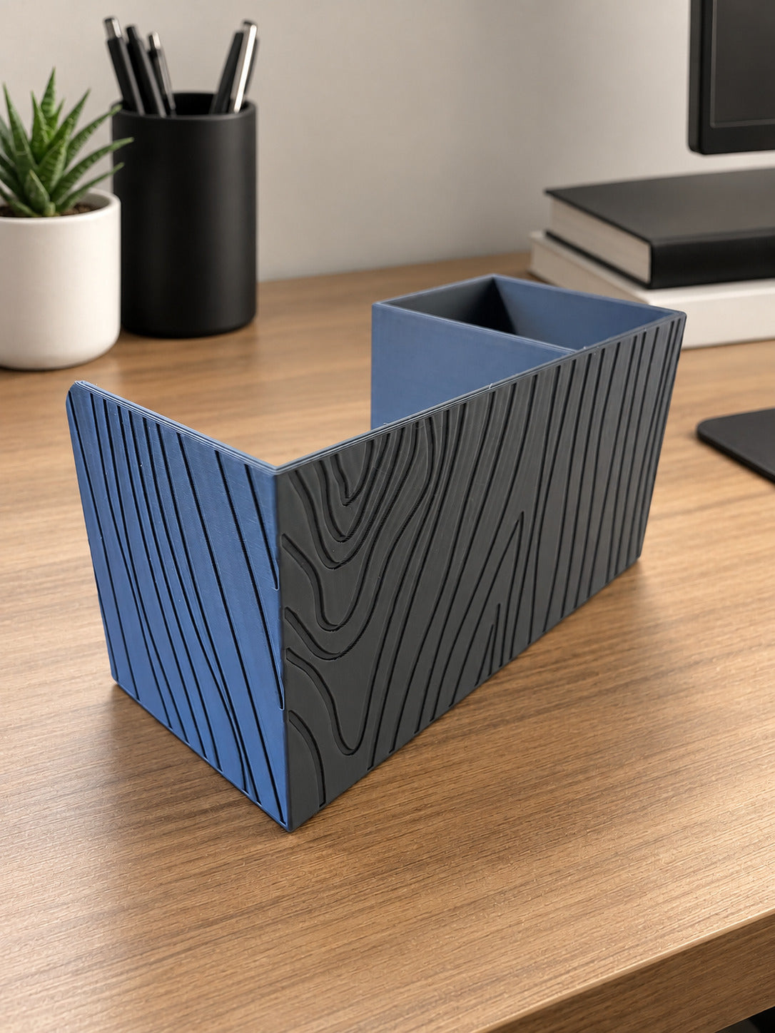 Organizador de Mesa Porta Lápis Topografia